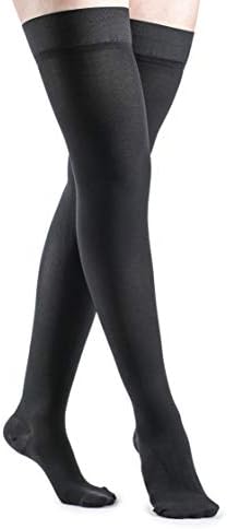 SIGVARIS Womens DYNAVEN Closed Toe Thigh-Highs w/Grip-Top 20-30mmHg