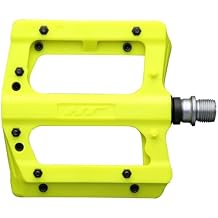 HT Components PA12A Pedals - Platform Aluminum 9/16 Neon Yellow