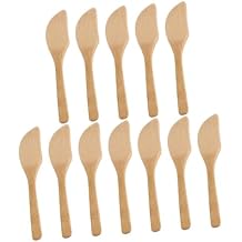 Healifty 12pcs Dumpling Stuffing Spoons Ergonomic Wonton Filling Tools for Cheese and Butter Spreading Easy to Clean Kitchen Utensils for Dumpling Preparation