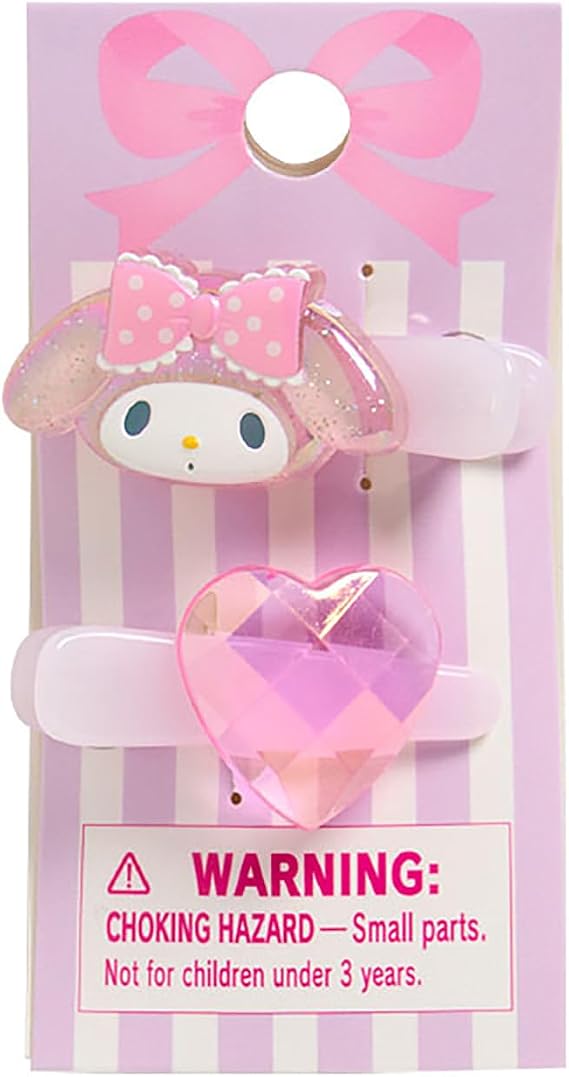 Sanrio SANRIO Mini Hair Clip Set of 2, My Melody, Hair Clip 176893