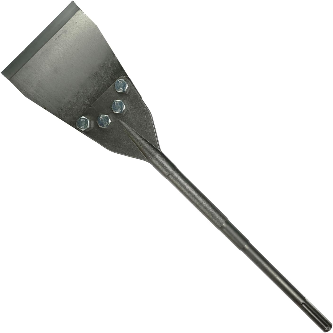 Diablo SDS-Max Floor Scraper with Steel Body for Demoing Linoleum, Laminate, and Carpet Flooring - 6 Size, 25 Length, Flat Chisel - DMAMXCH1200
